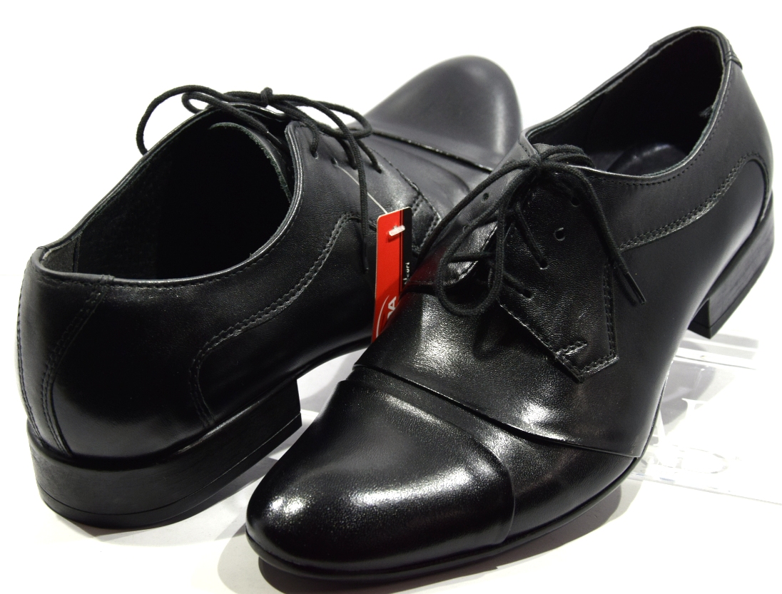 Pánské Polobotky Elegantní Návštěvní Obuv 388 VEL.40