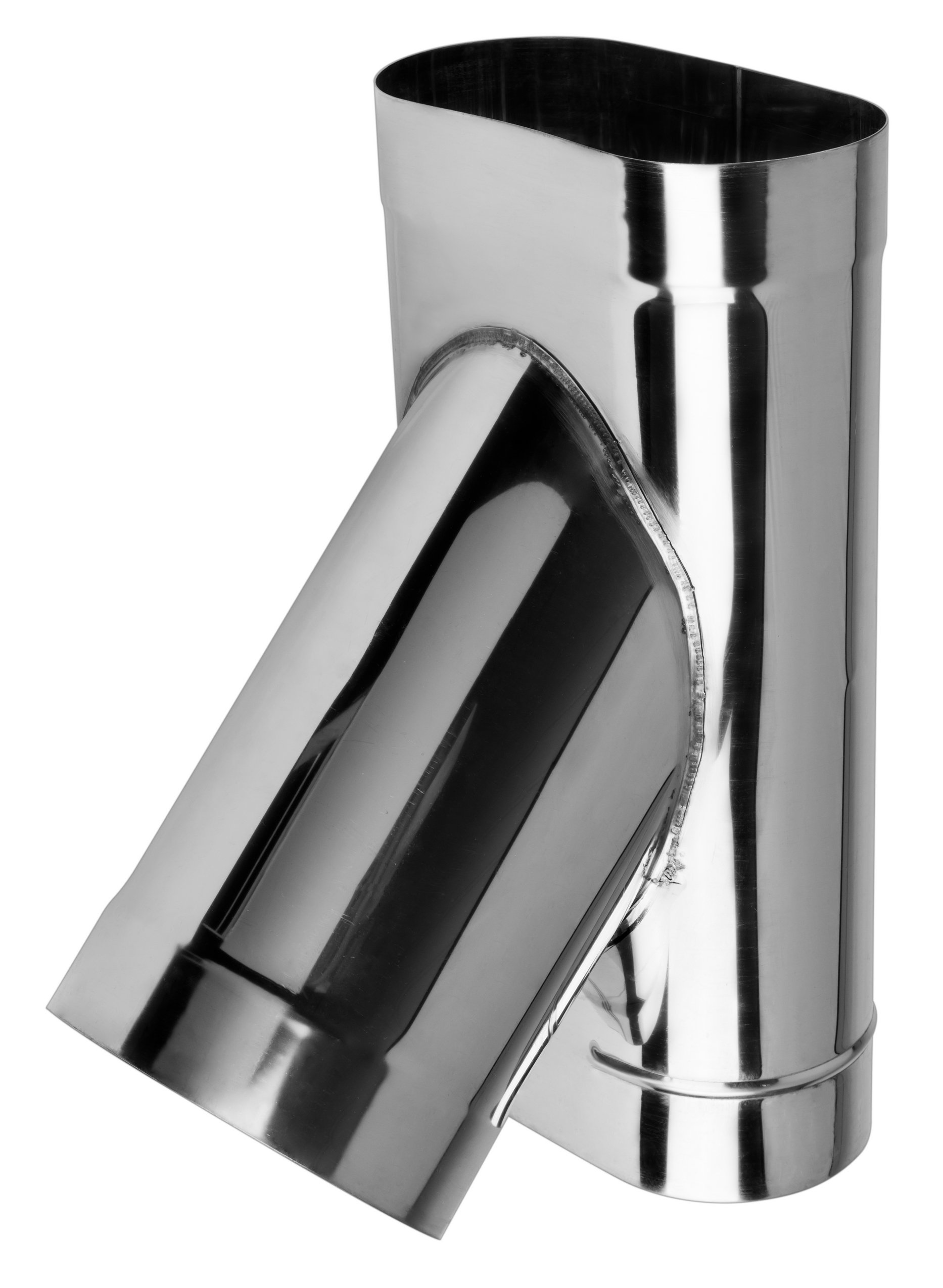 

Trójnik Owalny 45ST Kwasoodporny FI100/220