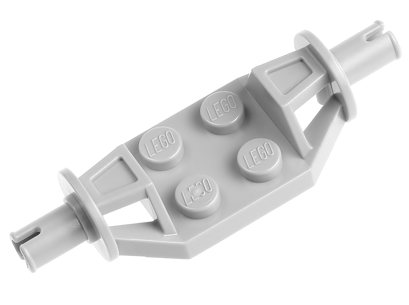 

Lego Podwozie płytka z kołkami 47720 szara jasna