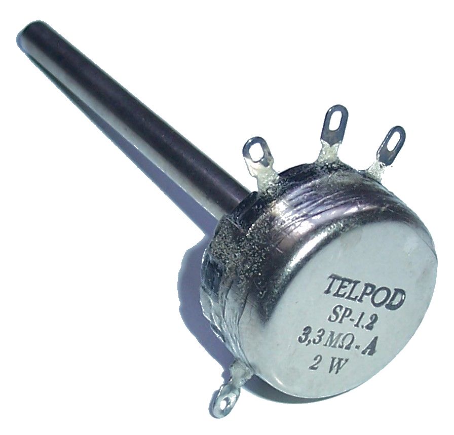 

Potencjometr Telpod SP-1.2 _ 3,3M A 2W oś 80mm