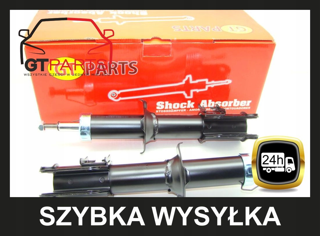 = Амортизатори OPEL AGILA SUZUKI WAGON R + Перед = Виробник запчастини GT - Parts foto 2