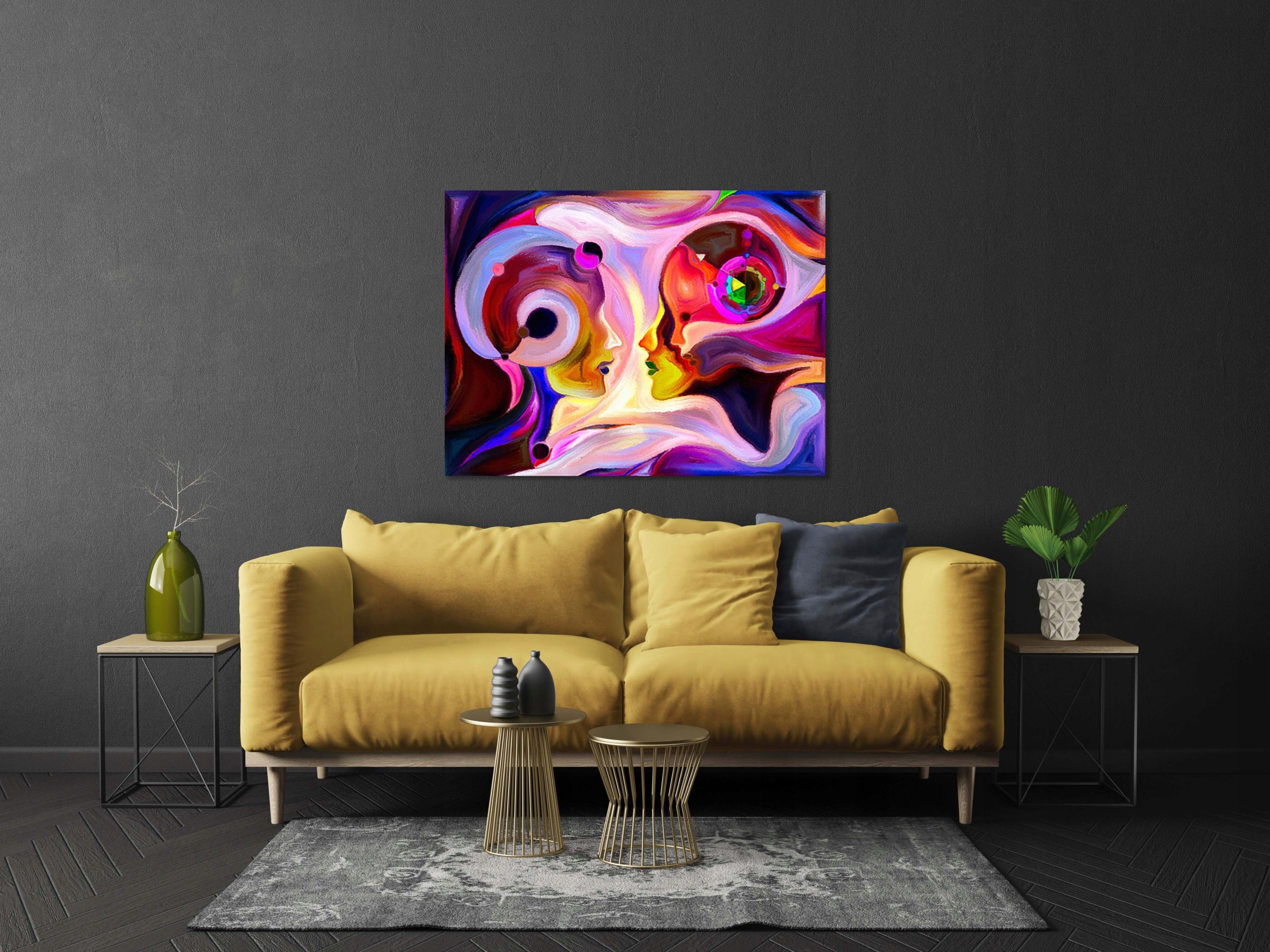 OBRAZ na płótnie ABSTRAKCJA 203729927 120x80 WZORY Marka inna