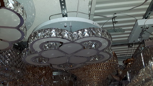 713 NOWOCZESNY ŻYRANDOL LAMPA SUFITOWA PLAFON LED Rodzaj plafon