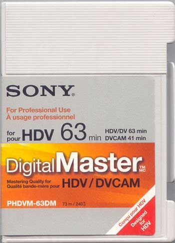 

Kaseta PHDVM63DM Sony Master 63min Hd Dvcam WaWa