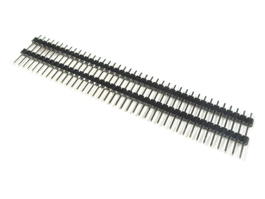 

Listwa Kołkowa 1 X 40 Raster 2,54 19,4 MM Gold Pin