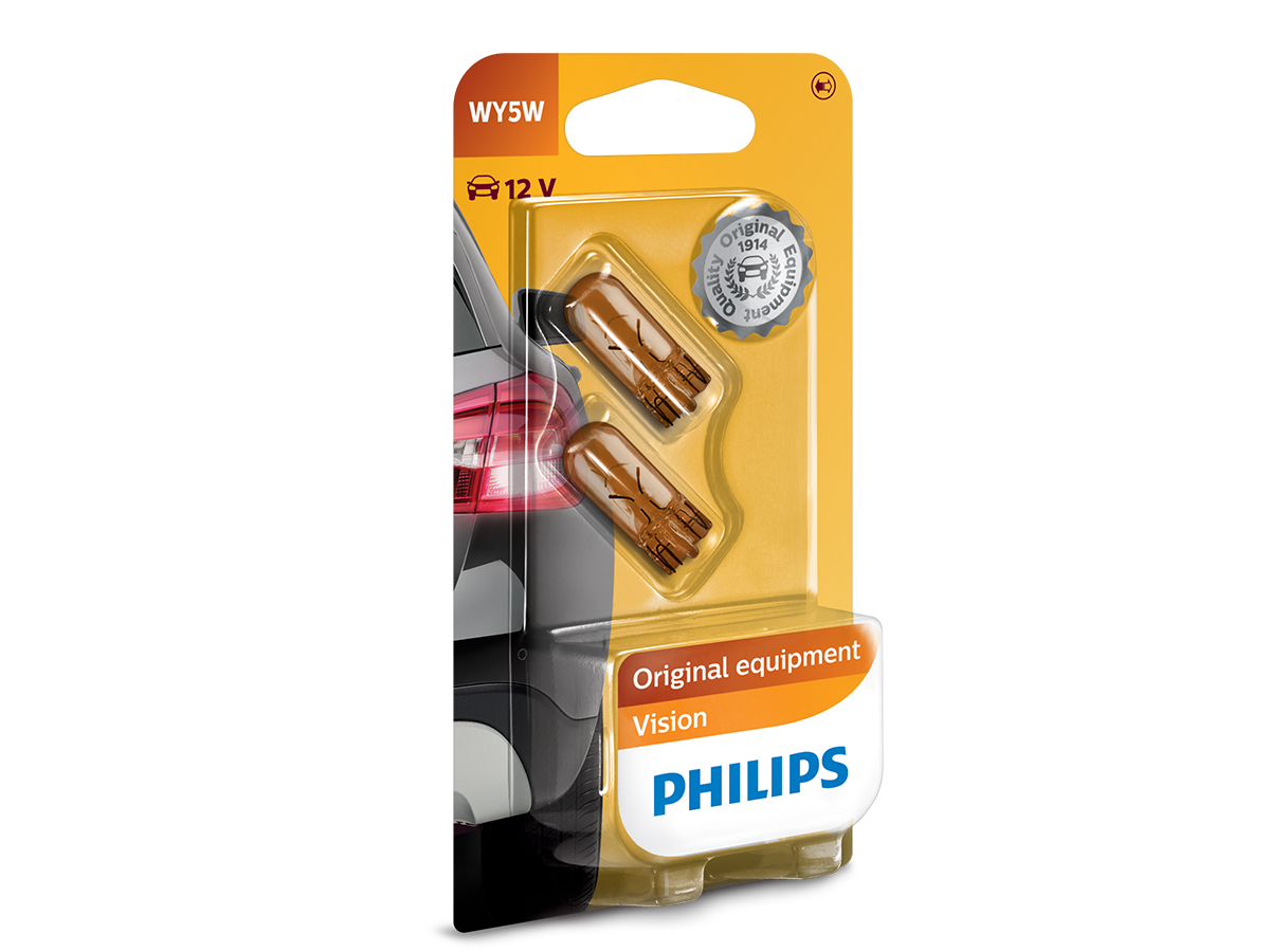 

Philips Żarówki WY5W Vision +30% więcej światła