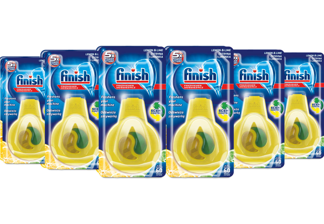 

Finish Zapach do Zmywarki Lemon Scent Control 6szt