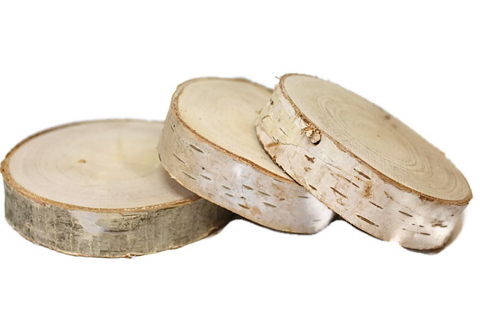 

Plaster drewniany szlifowany brzoza 6-10cm plastry