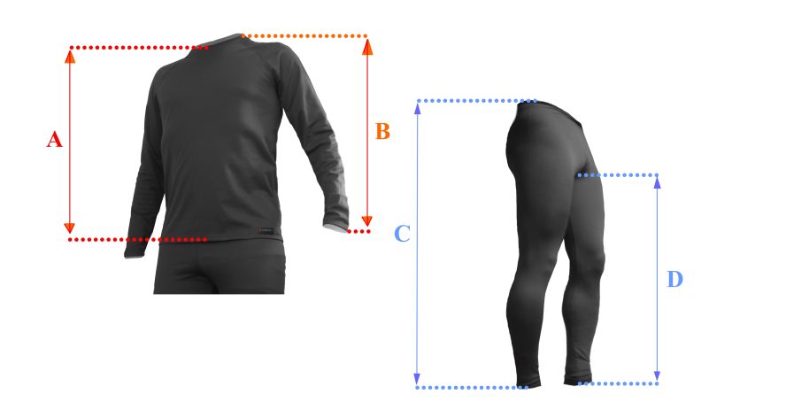 BARDZO CIEPŁE TERMOAKTYWNE LEGGINSY ANTYBAKTER L Kod producenta Hornhill