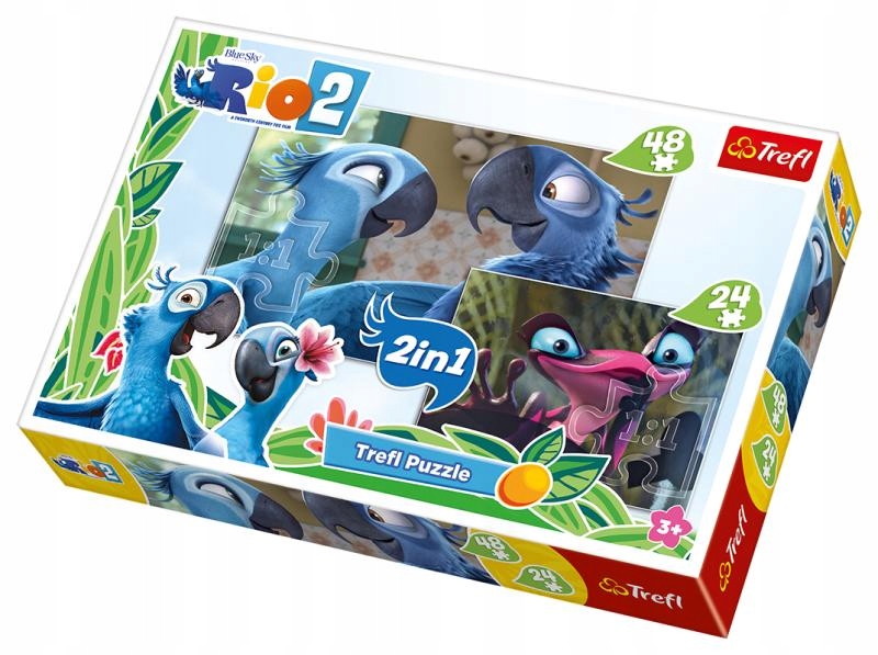 

Puzzle 2 W 1 Rio 2 Trefl 34418