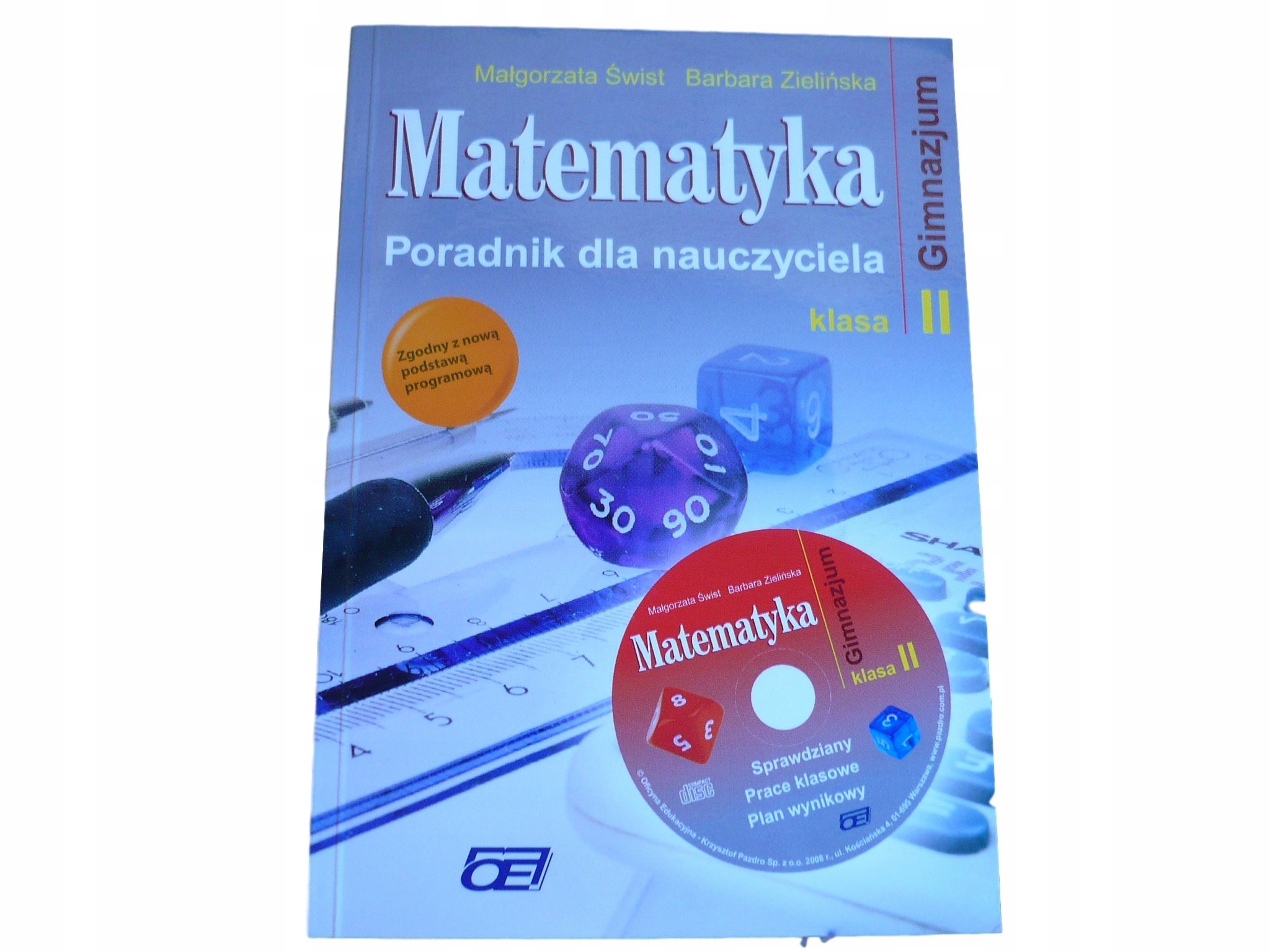 Dziecięca Matematyka Dwadzieścia Lat Później MATEMATYKA 2 OE PAZDRO KSIAZKA NAUCZYCIELA (7678350591) | Podręcznik
