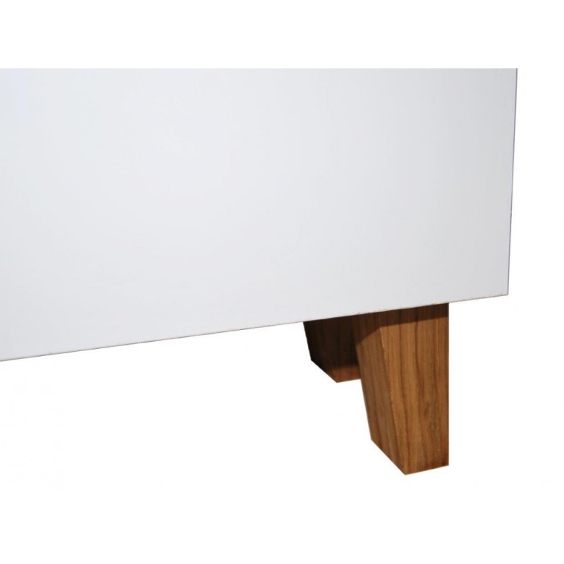 Szafka komoda 80cm 2 półki wysyłana w całości Kolor mebla biały