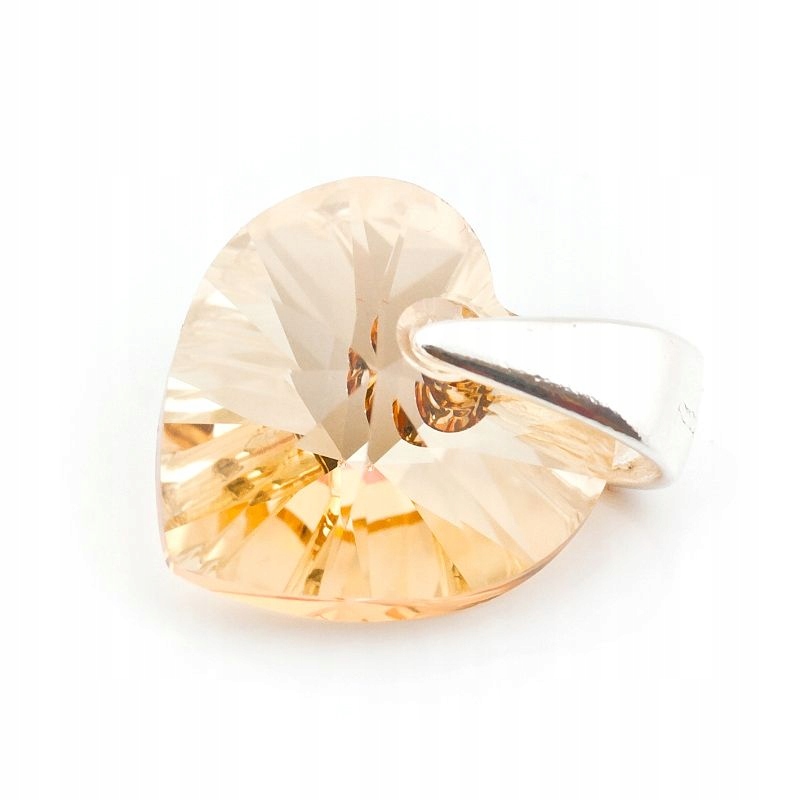 

Wisiorek srebrny 925 z kr. Swarovski Serce 10 Gsha