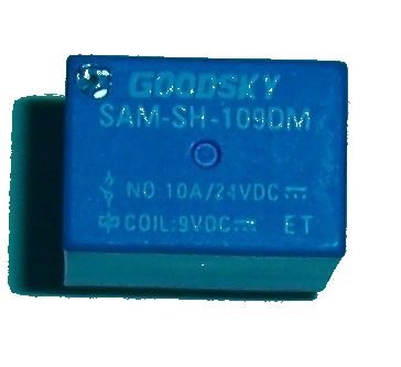

Przekaźnik cewka 9V 10A SAM-SH-109DM 10sztuk (2050