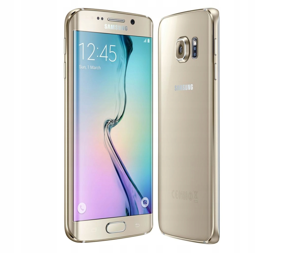 Телефон. Samsung GALAXY S6 EDGE G925F злотый цвет золото