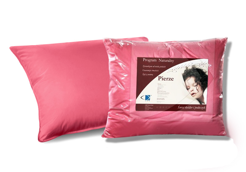 

Poduszka Pierze 100% Bawełna Amw 50X70 800g