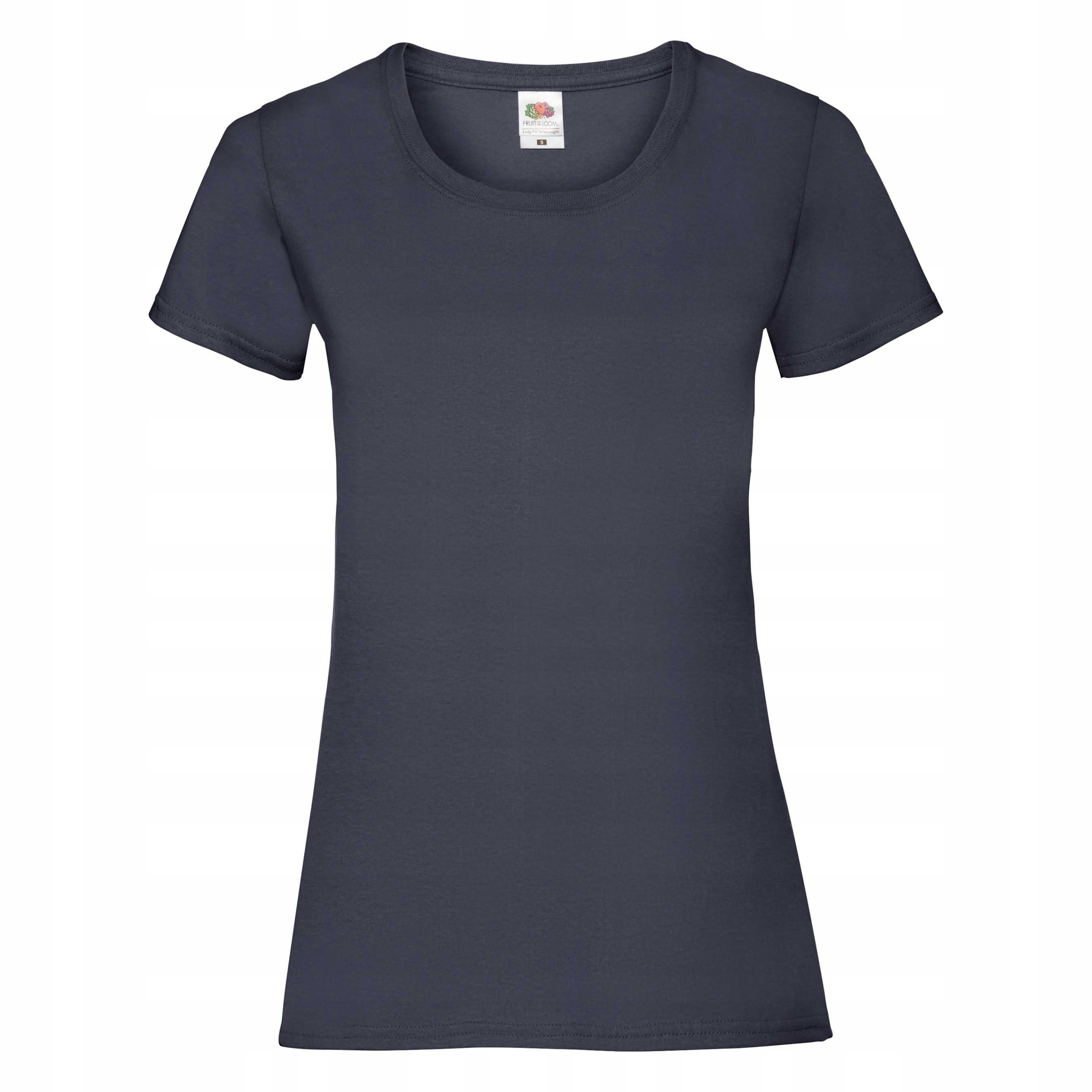 

Koszulka Damska Fruit Of The Loom T-shirt DNavy Xs