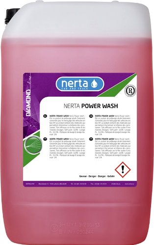 NERTA POWER WASH 25L Aktywna piana zapach WISNIA