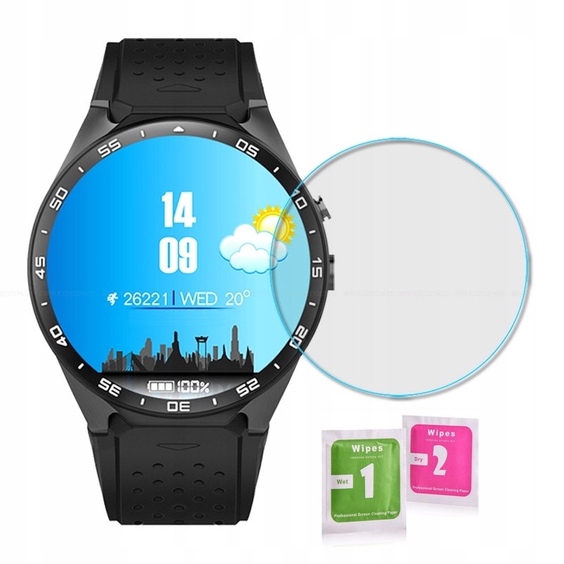 

Szkło Ochronne Hartowane Smartwatch KingWear KW88