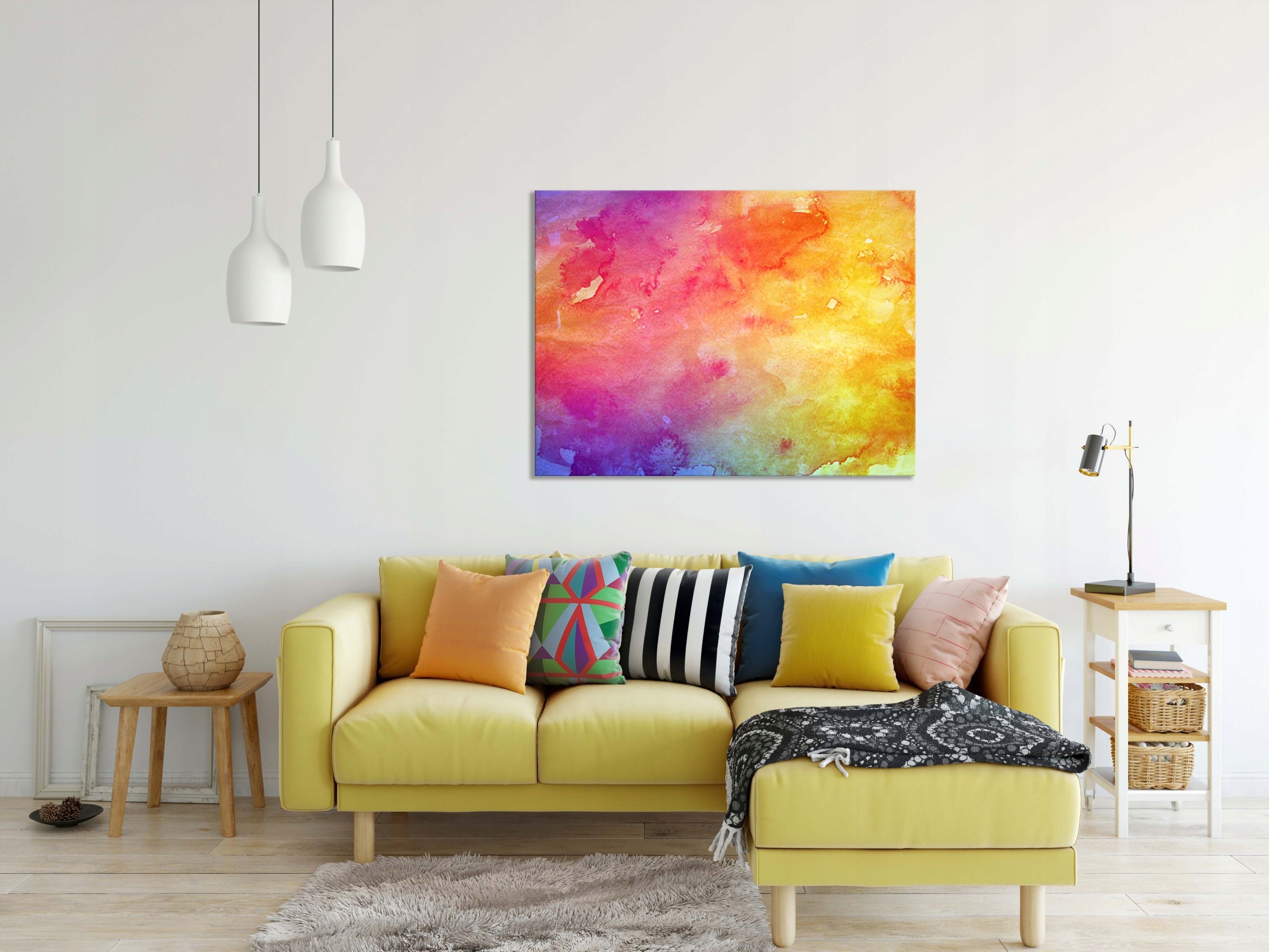 OBRAZ na płótnie ABSTRAKCJA 99005116 120x80 WZORY Wysokość produktu 80 cm