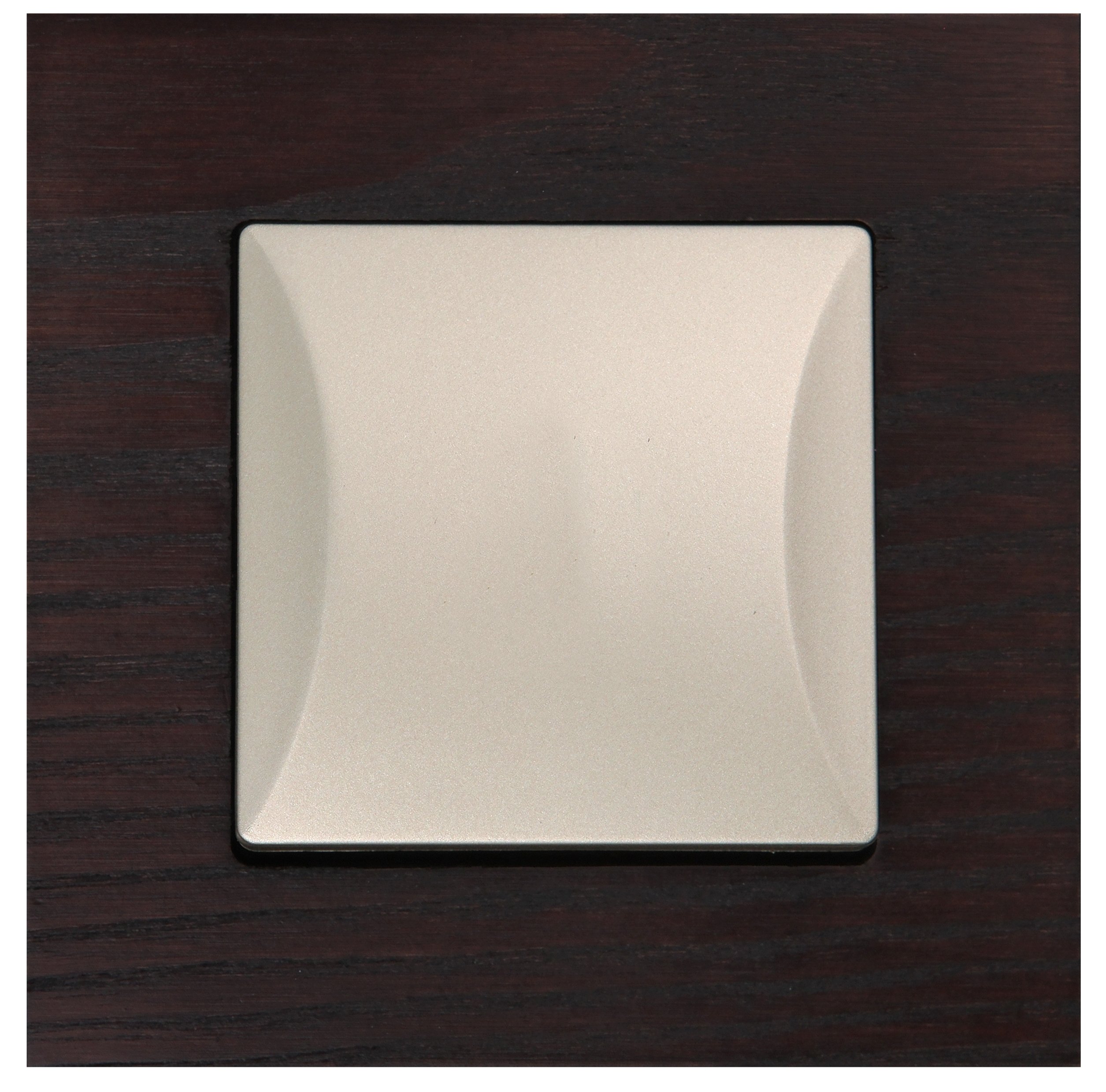 

Drewno Modern wyłącznik włącznik pojedynczy Opal