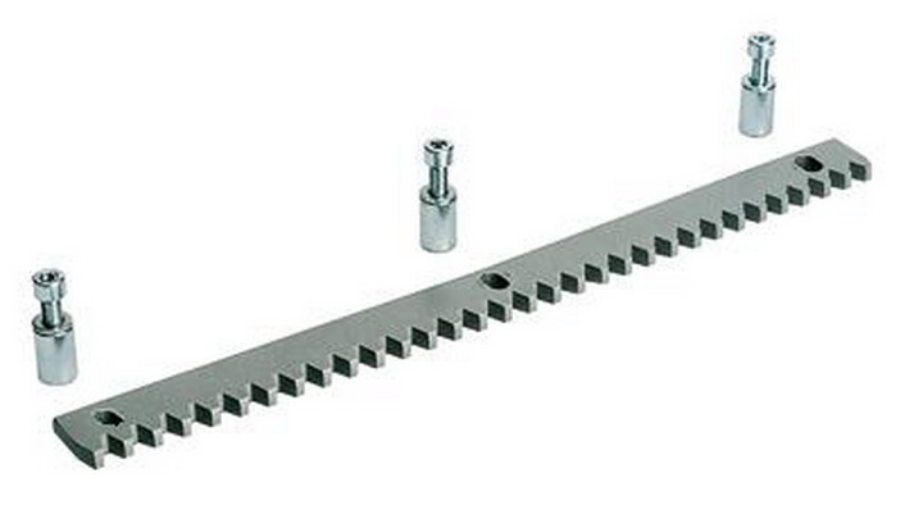 

Listwa Zębata Metalowa 10 mm Tuleje Śruby 1metr