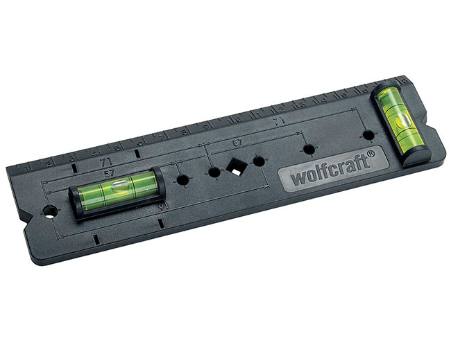

Wolfcraft Szablon Do Wymiarowania Otworów Poziomic