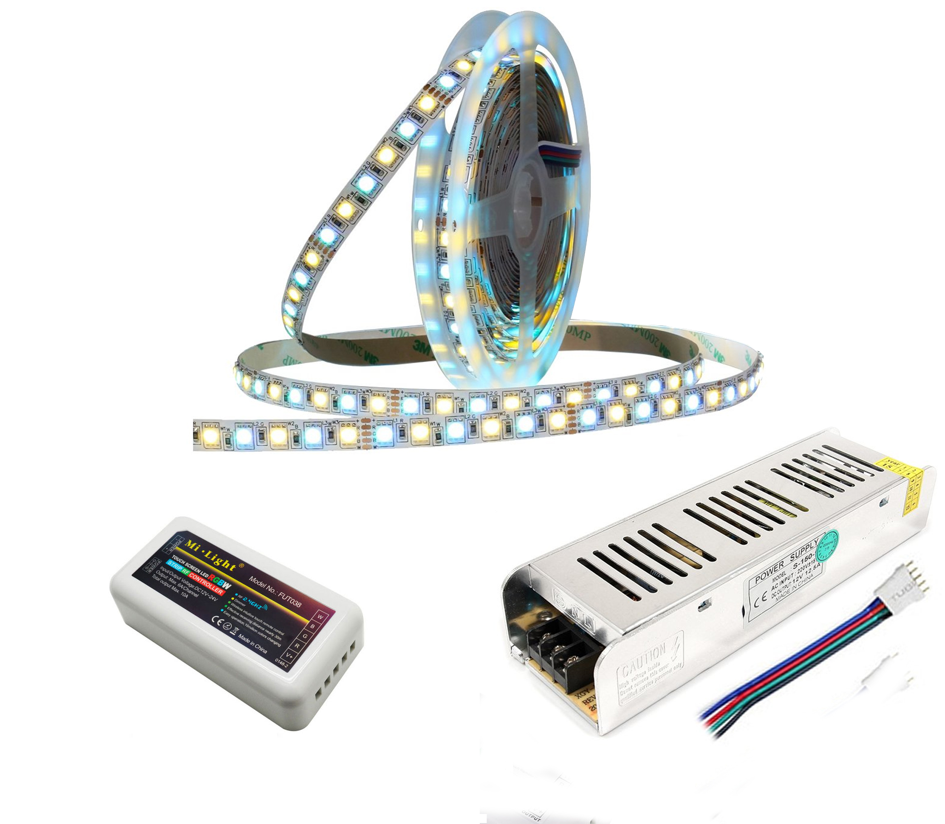 Zónová Led Sada 5 M Rgbw Teplá/studená/denní