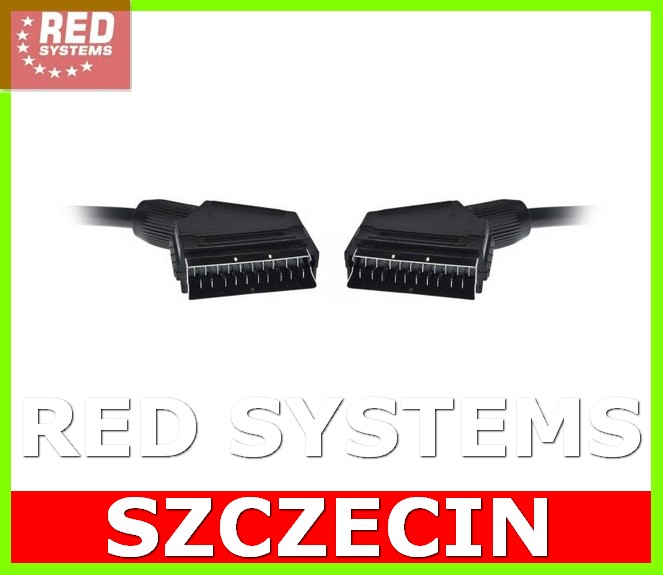 Długi 5m kabel Scart Euro do Euro HQ SZCZECIN Kod producenta kabel z red systems szczecin