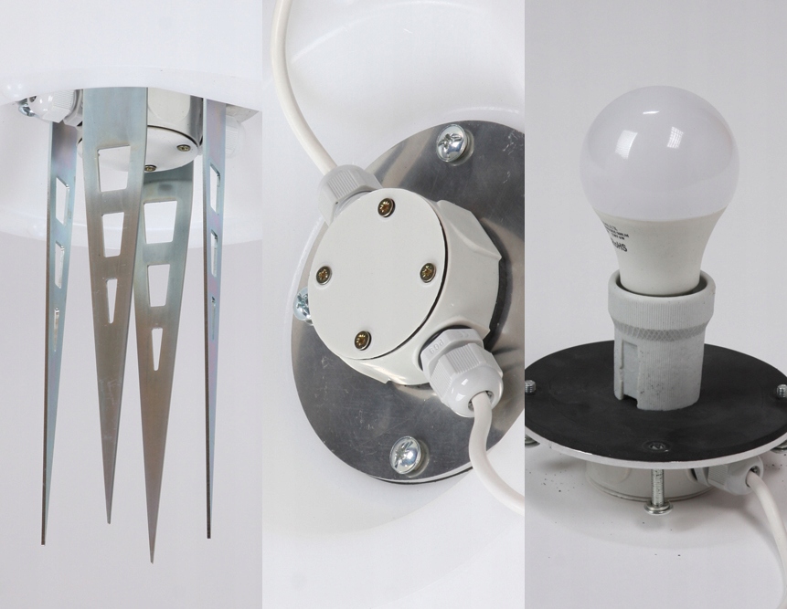 Kula lampa nad basen 50 cm - 9W LED, Made in Italy Pojemność 65 l