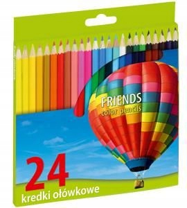 

Kredki ołówkowe sześciokątne 24