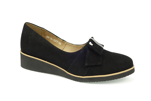 Karino 2077 Černé Nubukové Polobotky vel. 36