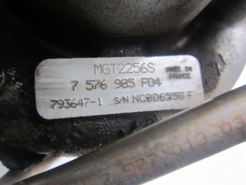 turbo BMW X6 X-6 E71 E-71 5.0i 7576985
