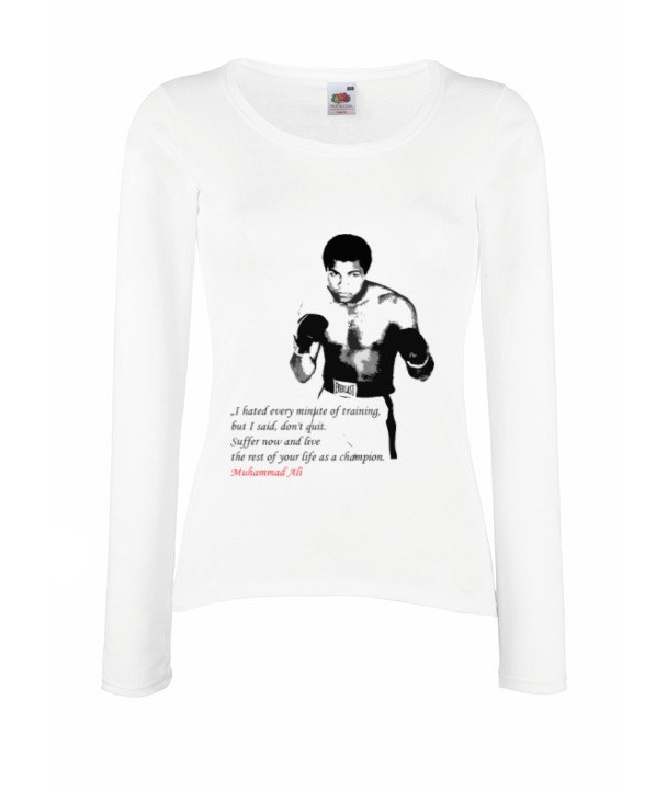 

Bluzka Damska Muhammad Ali Boks Bokser Wzory
