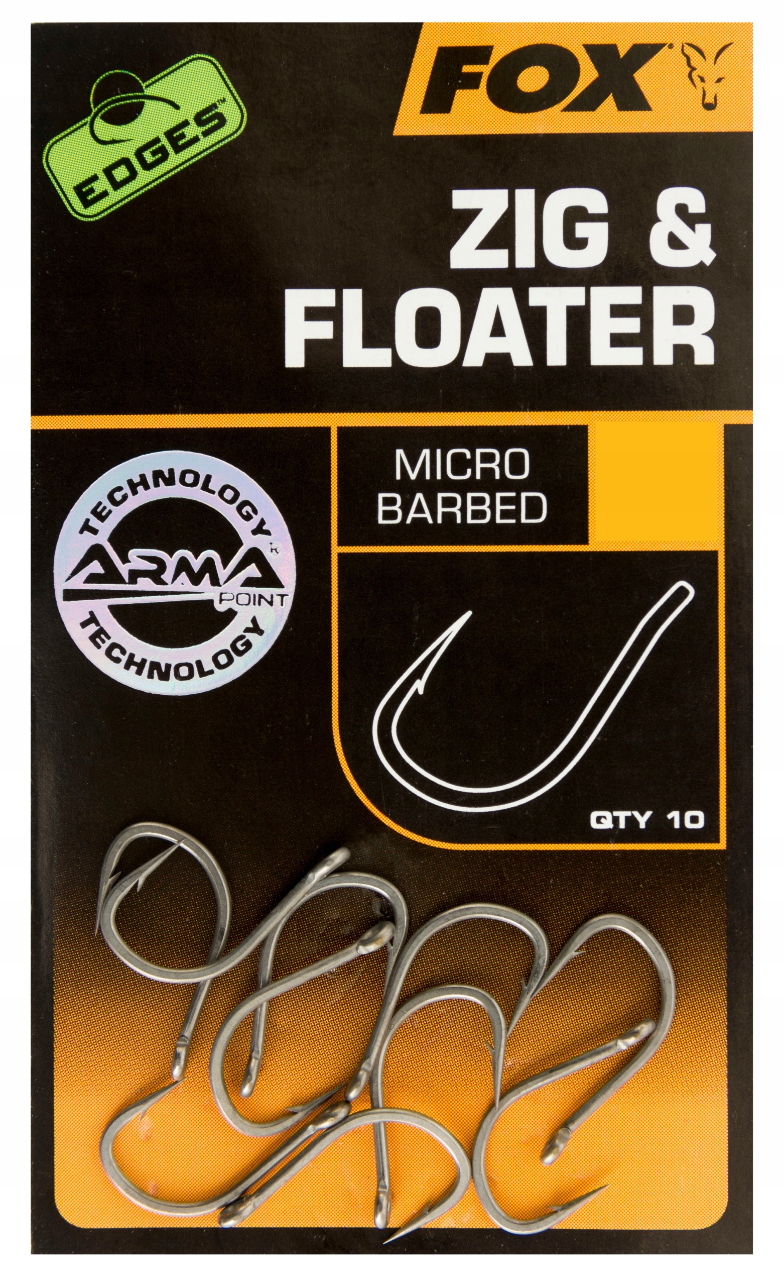 Fox Edges Zig & Floater Rozmiar "10" 10szt/op