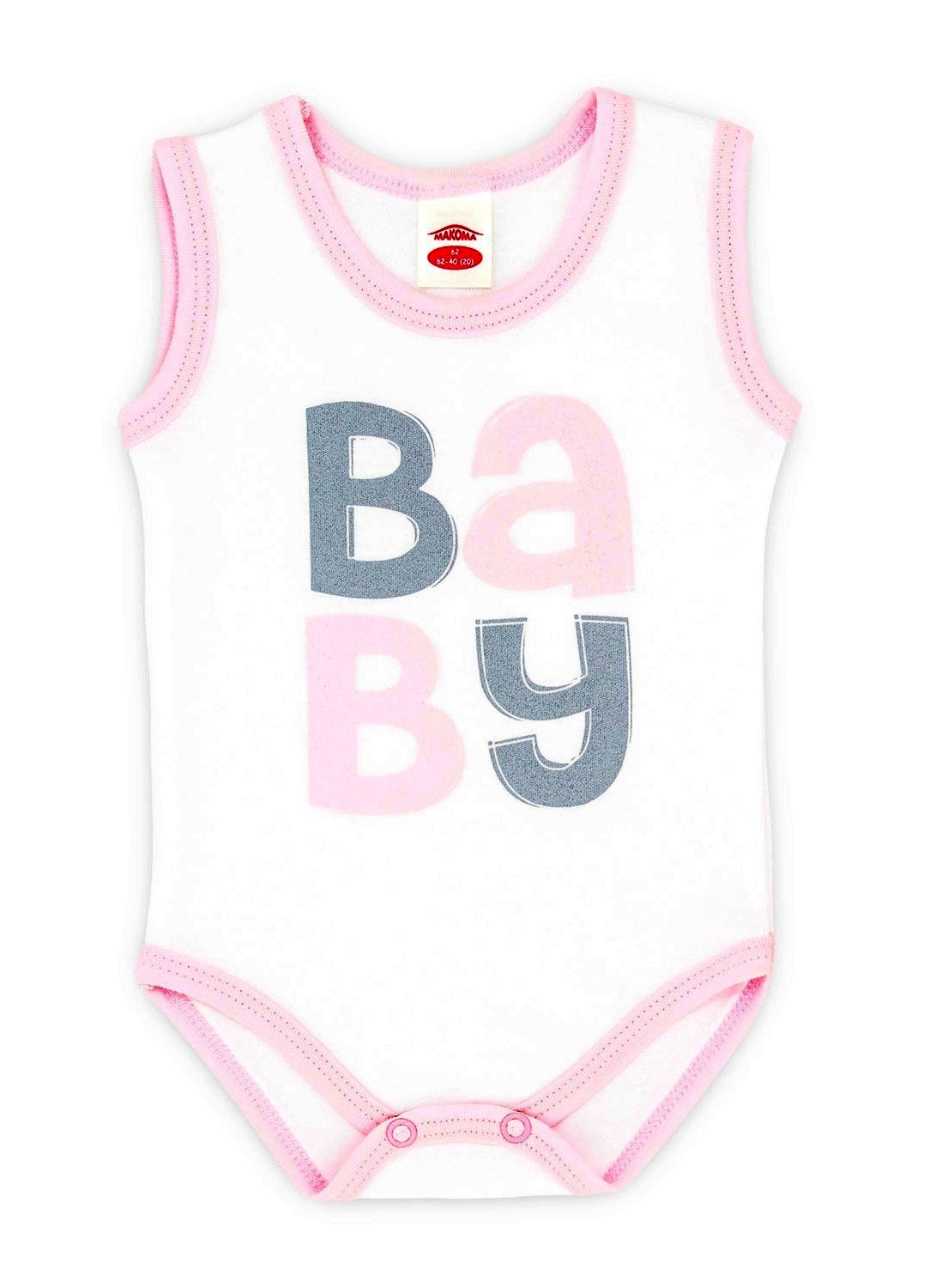 

Body na ramiączkach dla dziewczynki Baby 62