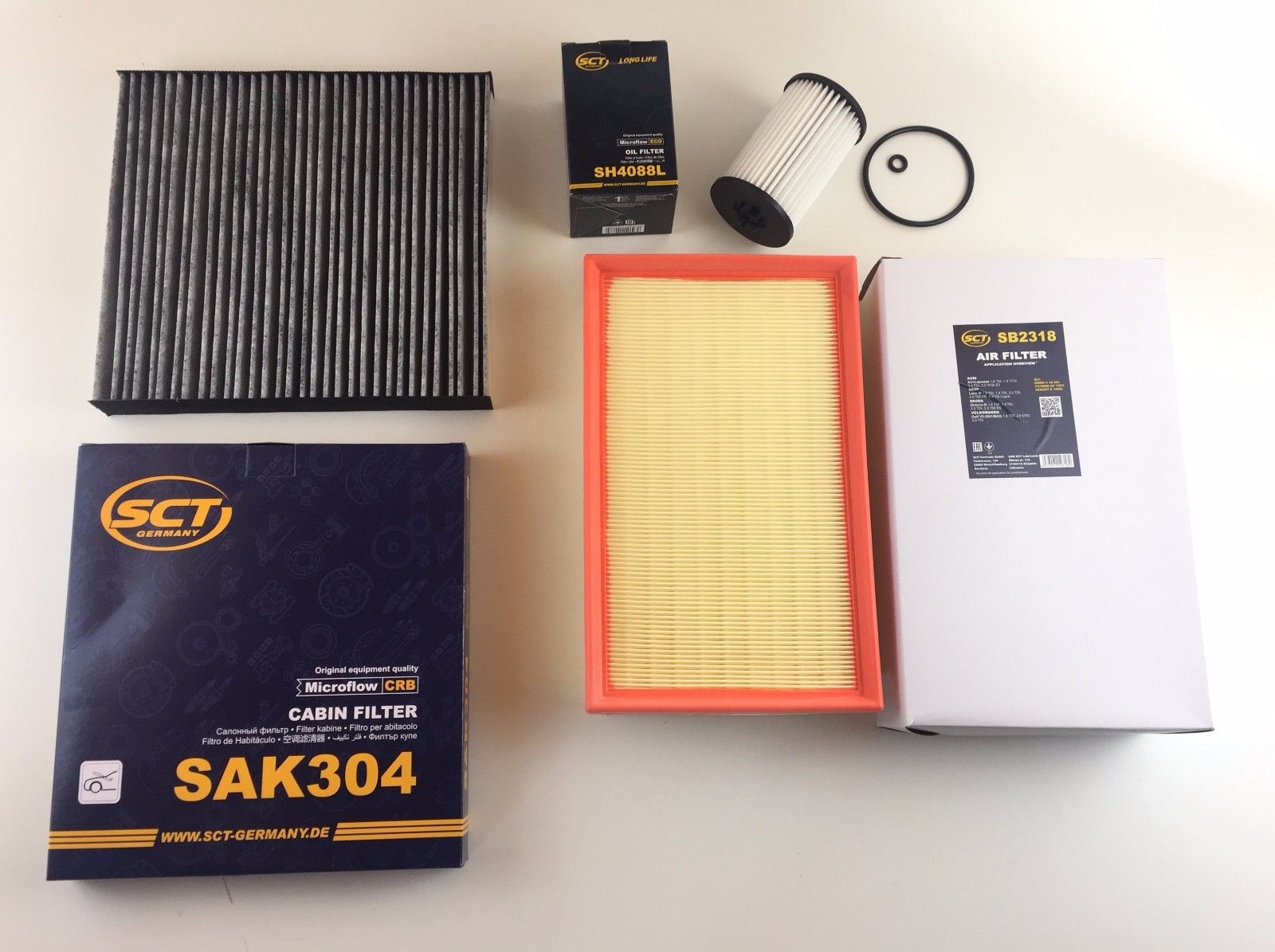 

Zestaw filtrów Seat Leon 1,6TDI 2,0TDI 2014-2018