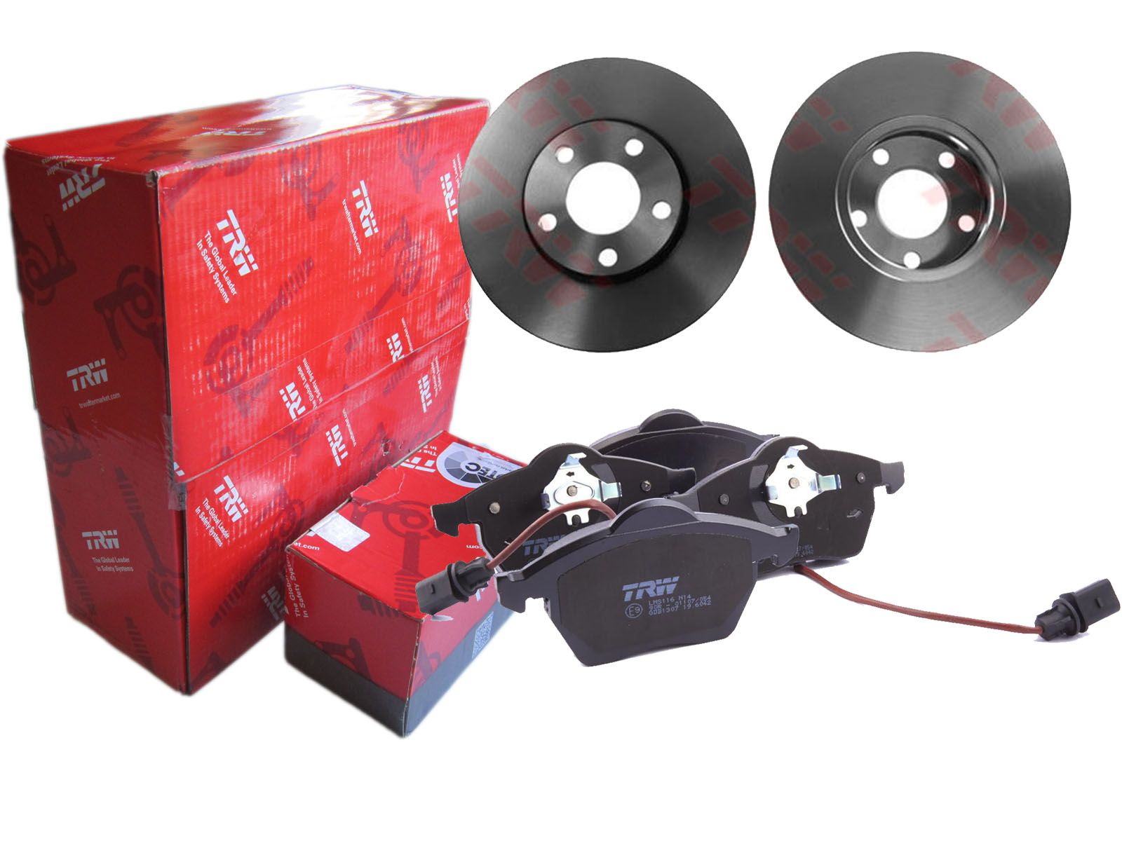 

Tarcze Klocki Trw Przód Audi A4 B5 B6 B7 288MM