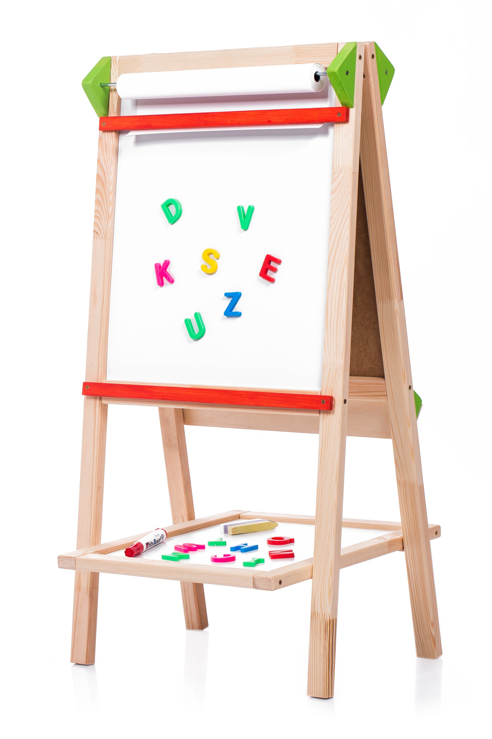 TABLICA DWUSTRONNA KREDOWA MAGNETYCZNA + AKCESORIA Bohater inny