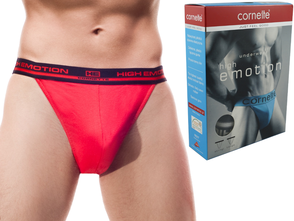 

Cornette Slipy tanga Męskie High Emotion - r.L