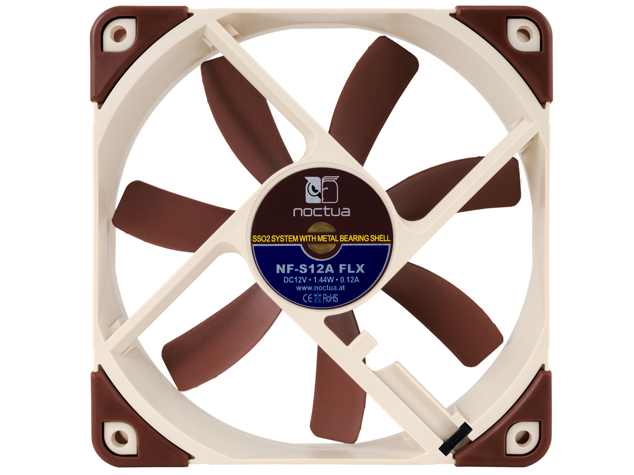 Wentylator Noctua NF-S12A Flx 120 x 120 mm