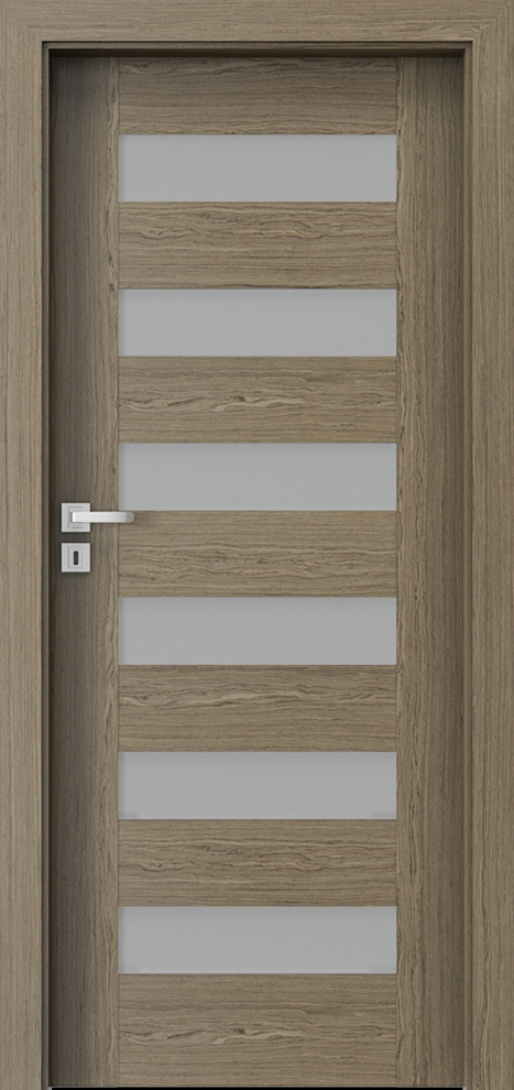 DRZWI PORTA NATURA KONCEPT MODEL B.0 SATIN Szerokość drzwi 80 cm