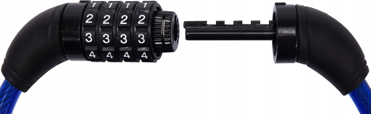 LINKA ZABEZPIECZENIE ROWEROWE ZAPIĘCIE 120cm MOCNE Kod producenta 77845