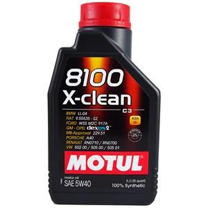 

Motul 8100 X-clean 5W40 Acea C3 1L