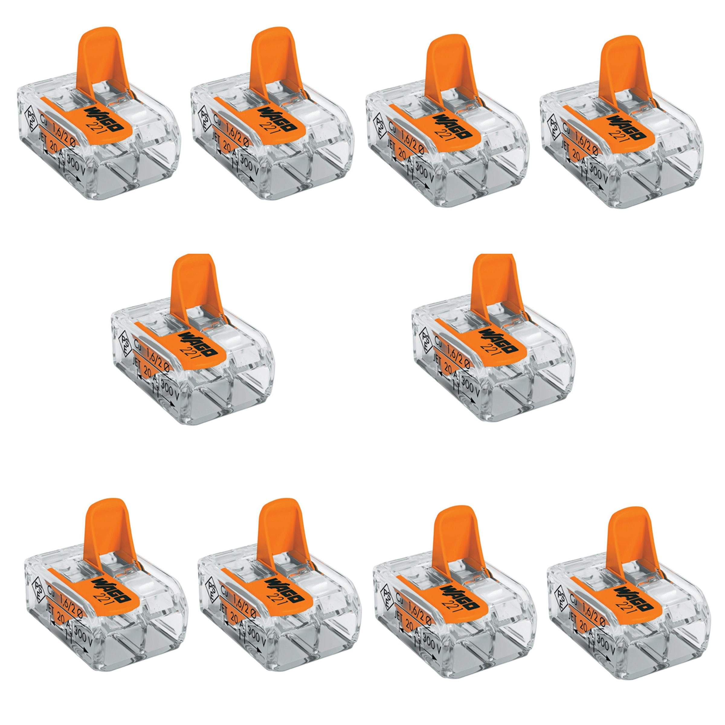 

Szybkozłączka kostka Wago 2x 0,08mm-4 221-412 10sz