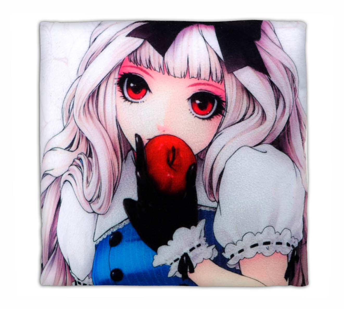 PODUSZKA ANIME 26 PRZYJACIÓŁKI WŁOSY ORANGE GREEN 70x80 Szerokość produktu 70 cm