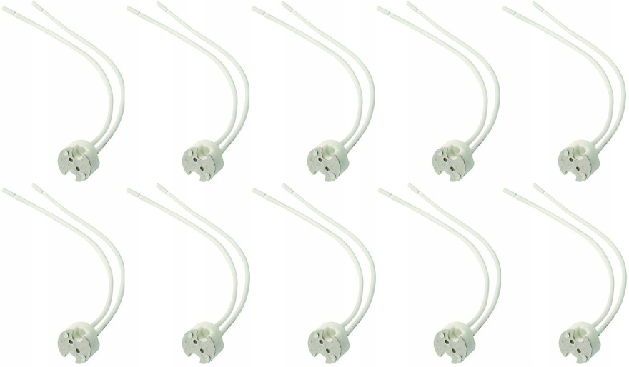 

10 x Gniazdo przyłączeniowe MR16 halogen led