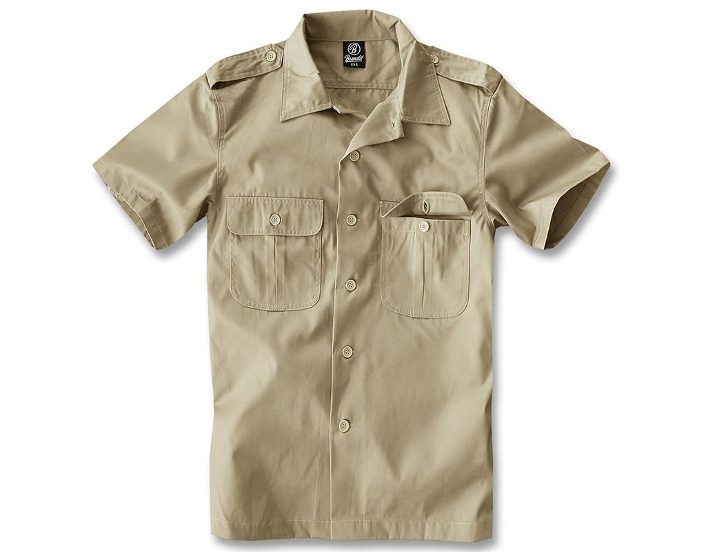 

Koszula Brandit Us Hemd 1/2 Beige (4101-3) M