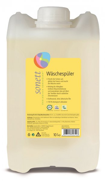 SONETT Eco-friendly kvapalina pre oplachovanie z tkanín, 10 L