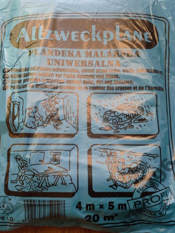 

Folia malarska 4x5 Gruba Codzienne Wysyłki